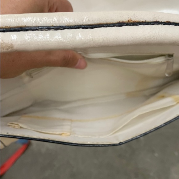 Y2K shoulder white leather bag - Picture 4 of 4